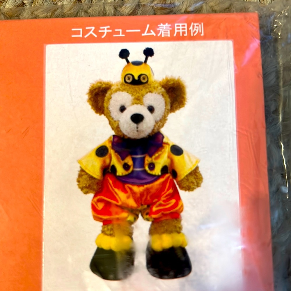 New in package Duffy the Disney bear outfit from Tokyo Disney Sea